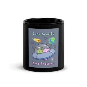 Black Glossy Mug